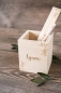 Preview: Stiftehalter floral -personalisiert-